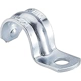 Halex, 1/2 in. Electrical Metallic Tube (EMT) 1-Hole Straps , 26151, 25 per pack