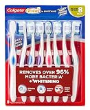 Colgate 360 Degree Adult Full Head, Medium-softness Toothbrush, 8 - Count
