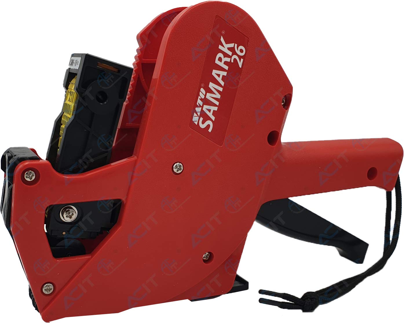 ACIT Sato Samark Labeling Machine + 3 Rolls of Labels Professional Manual Pricing Machine Ideal for Shop Writes Dates and Lots Prices (8 Characters)