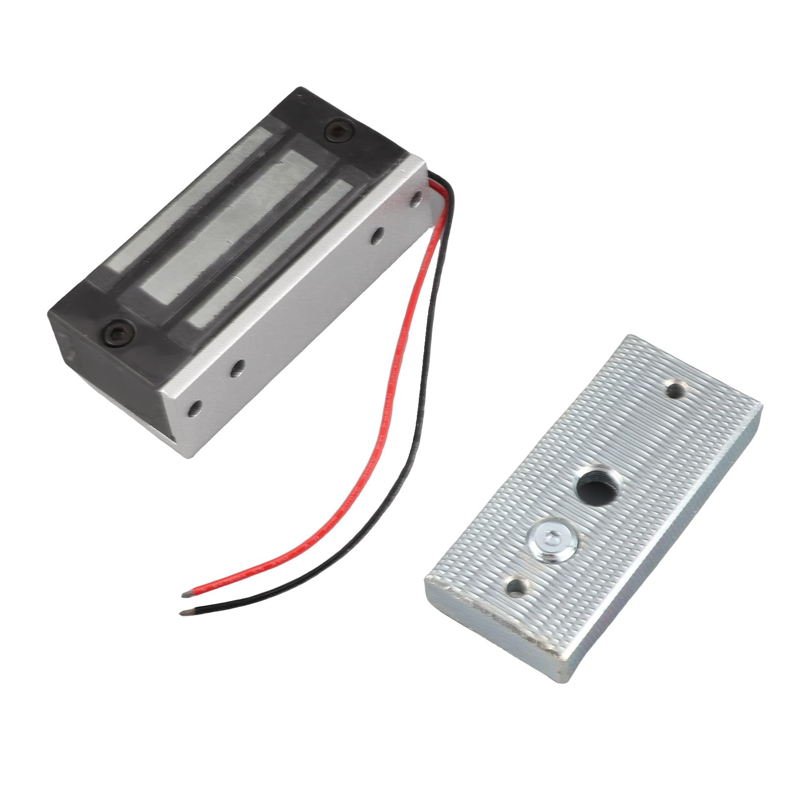 DC 12V Electromagnetic Locks Alluminum Electronic Magnetic Door Lock with 60kg Linear Pull for Access Control