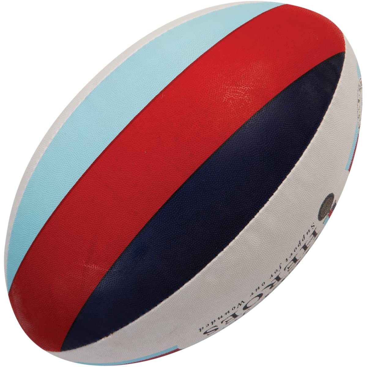 Help for Heroes Dangle Set Rugby Balls - White