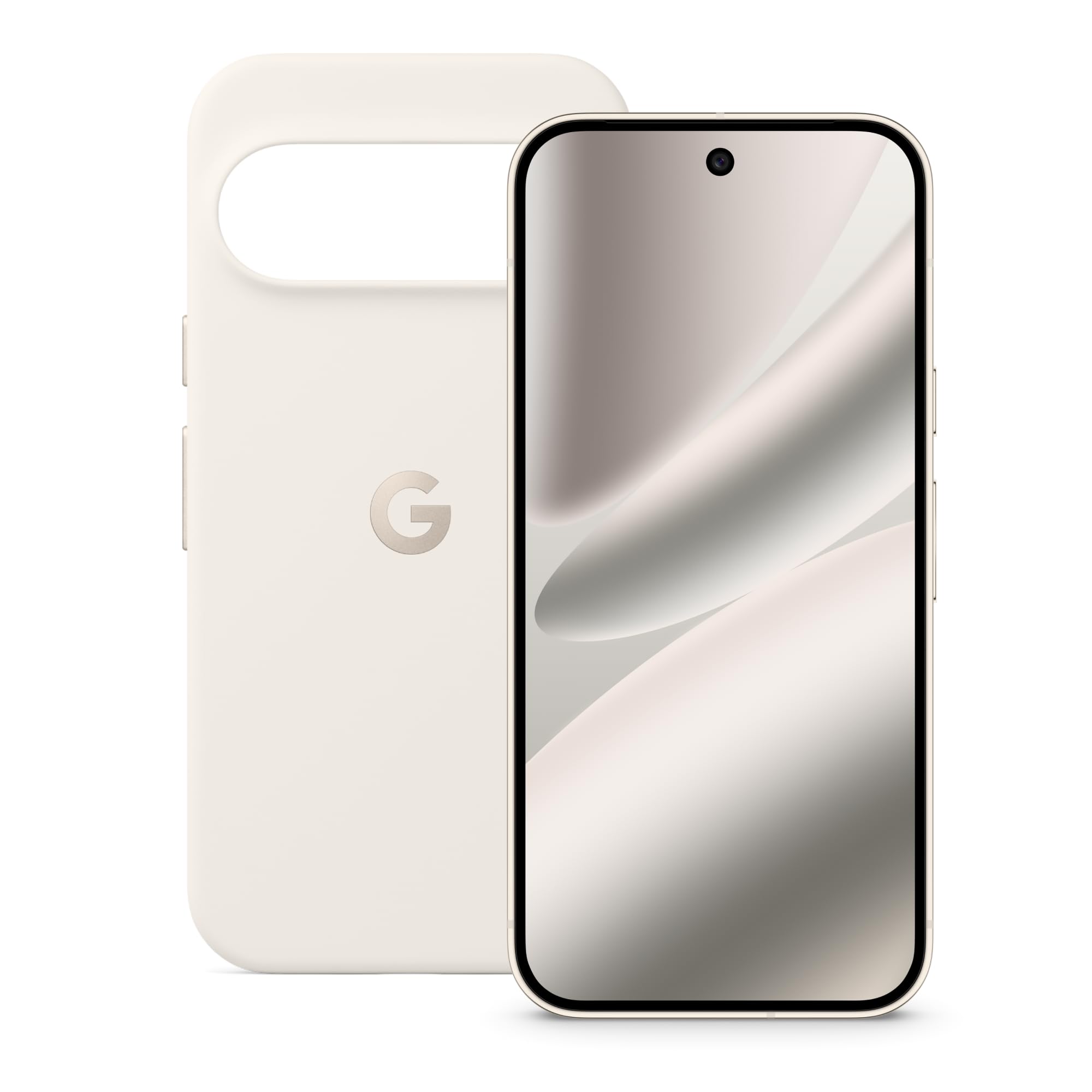 Google Pixel 10 Pro – Smartphone Android débloqué avec Gemini et écran Super Actua 6,3 Pouces - Porcelaine, 128GB + Coque Pixelsnap Pixel 10 & Pixel 10 Pro – Porcelaine
