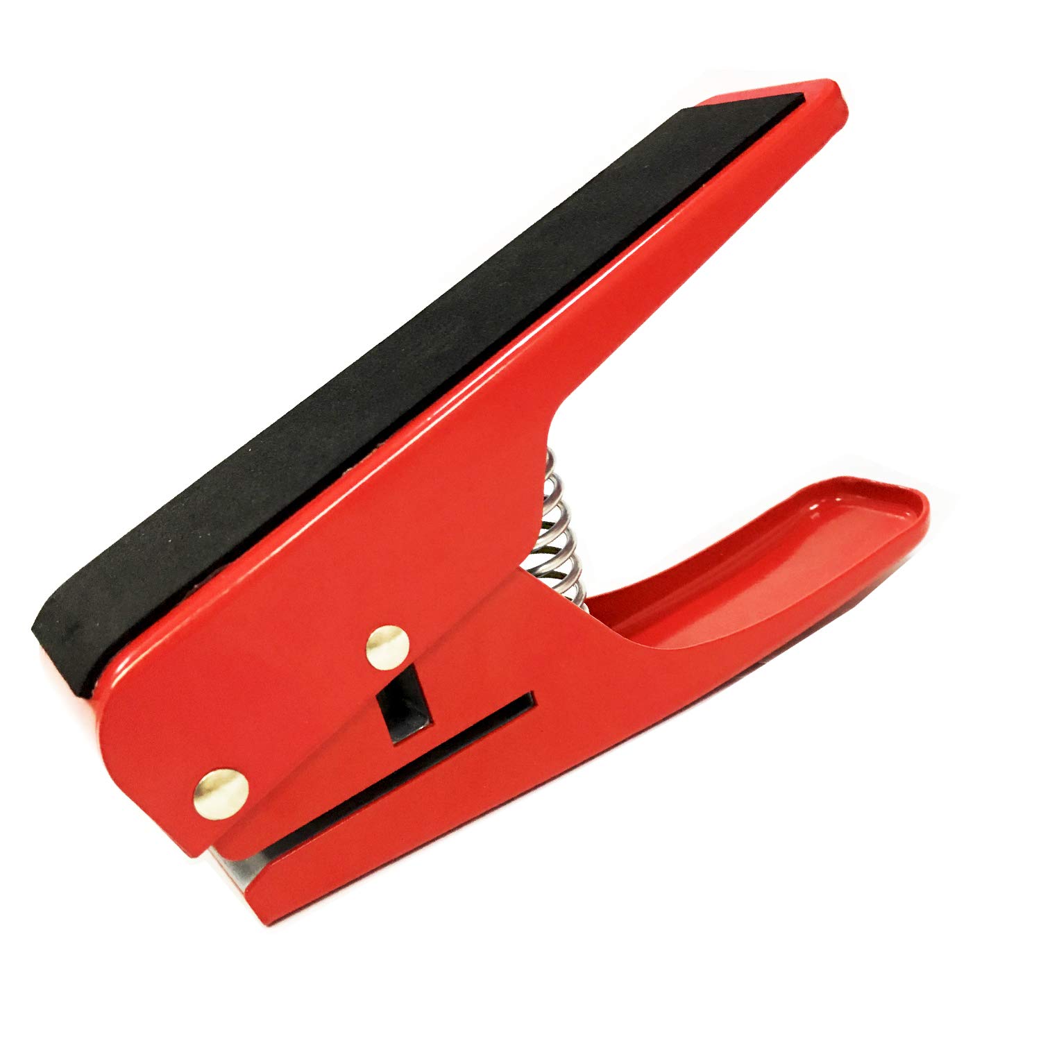 Guitar Pick Cutter Punch DIY Guitar Picks Puncher Perfectly Cut Guitar Pick Maker Punch Every Time Cutter Professional Red by Elrido