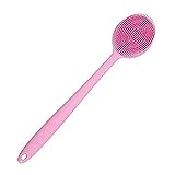 Bath Body Brush Ultra Soft Silicone Shower Back Scrubber for Healthy Sensitive S