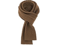 GIBZ Winter Scarf for Men & Women, Long Soft Warm Knitted Scarves, Classic Neck Warmer Fashion Gift