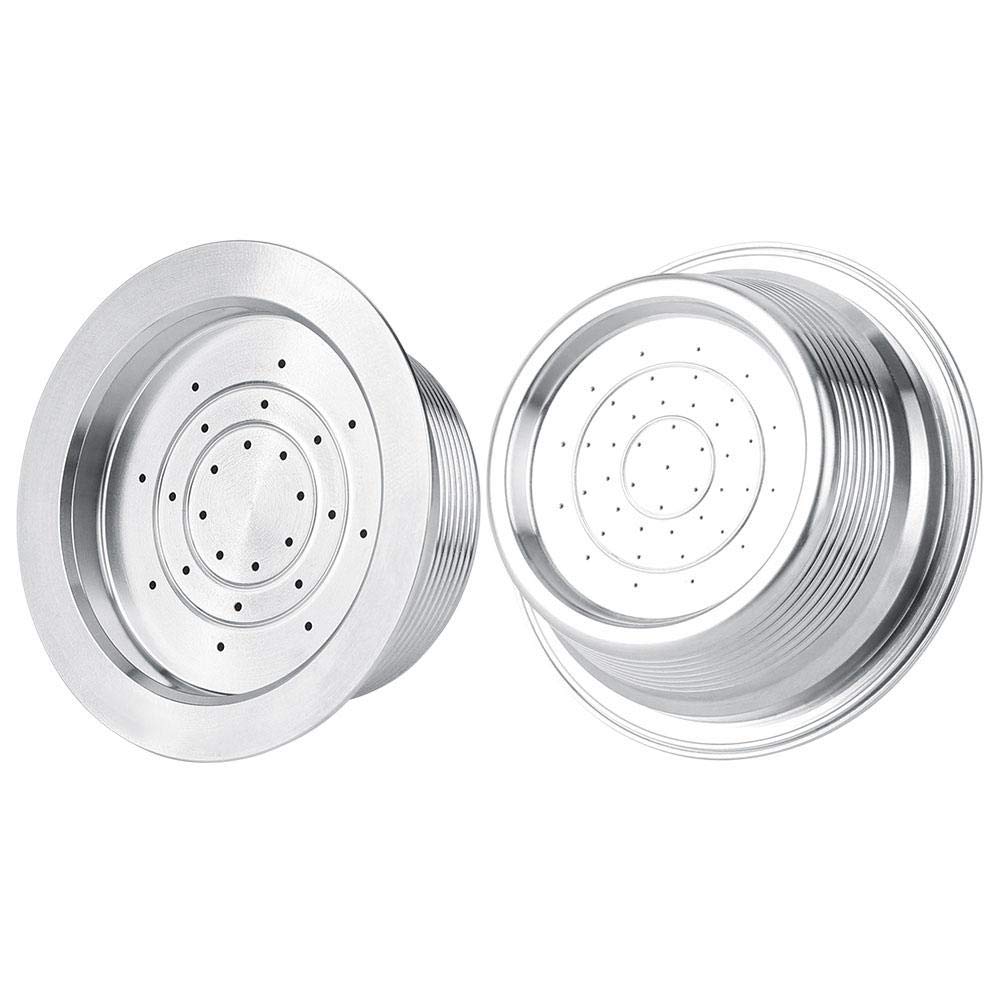 logozoee Reusable with spoon and brush Coffee capsule cup, coffee capsule, corrosion resistance LAVAZZA A MODO MIO ESPRIA Fit LAVAZZA A MODO MIO JOLIE
