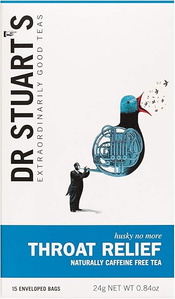 Amazon ドクタースチュアート スロートリリーフ ティーバッグ 並行輸入品 Dr Stuarts ドクタースチュアート ハーブティー 通販