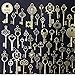 150Pcs Antique Skeleton Key Charms Pendants for Crafting Supplies Jewelry Findings Making Accessory DIY Necklace Bracelet