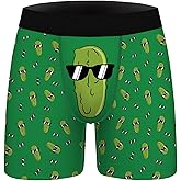 Aueyan Mens Boxer Briefs Funny Novelty Underwear Hilarious Gifts for Men No Fly