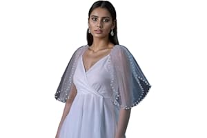 Epaulette Shoulder Cover Tulle Wing Dance Stage Theatrical Costume Carnival Bride Evil Wings Bridal Gown