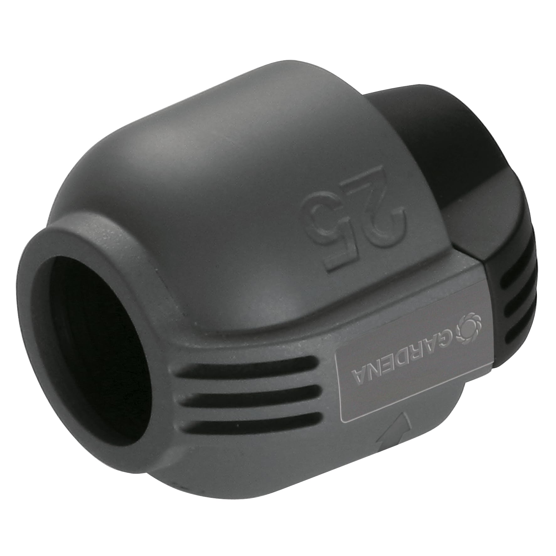 Gardena Pipeline and SPRINKLERSYSTEM End Piece Hose Pipe Connector 25mm Pack of 1 — image 1
