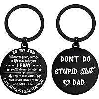Regalo Para Tio Llavero De Cumpleaños Con Texto En Inglés "To My Nephew - Regalos De Cumpleaños Para Sobrino Del Tío Tía, 21 Años Regalos Para Tio