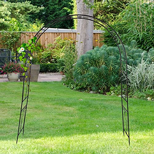 Estink Rosenbogen / Kletterpflanzen aus Eisen, Gartenbogen, Dekoration für den Garten, Bogen, Pflanzen, für Hochzeiten… – Bild 6