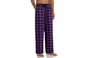 Alimens & Gentle Mens Heavyweight Flannel Plaid Pajama Pants 100% Cotton Sleep Lounge Pant
