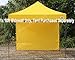 ABCCANOPY 1x 10ft 210D Wall Yellow