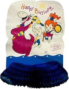 Flintstones Vintage 1996 Cave Kids Honeycomb Centerpiece (1ct)