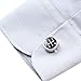 HJ Men's Jewelry Button Covers a Stylish and Unique Substitute to Traditional Cuff Links