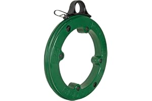 Greenlee 438-5H Steel Fish Tape in Winder Case, 1/8-Inch x 50-Feet