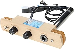 Cajon Drum Sound Hole Pickup With 6.35mm Output Socket Microphone Electronic Pickup Systems Easily To Install Enduring Microp