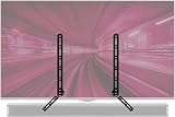PUTORSEN Soundbar Mount Brackets for TV Under Mount Adjustable 15 kg
