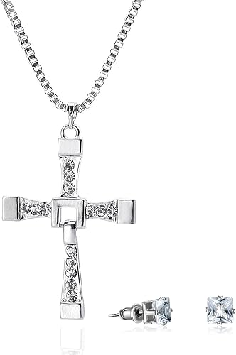 Viki Lynn Fast And Furious Dominic Toretto Vin Diesel Kreuz Kette Aus Legierung Amazon De Schmuck