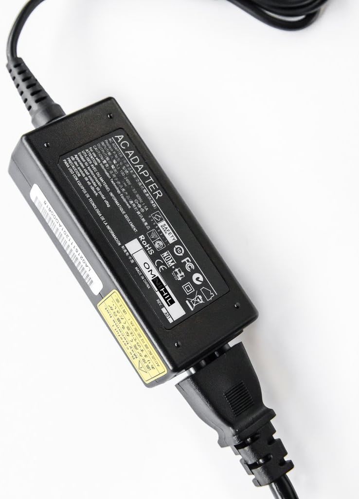 Omnihil AC/DC Adapter/Adaptor Compatible with HP Compaq PA-1900-08H2, PA-1900-18H2 Power Supply Charger
