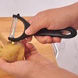 FUYOAL 2 Pcs Y-Shaped Swivel Potato Peeler Stainless Steel Kitchen Tool view 5