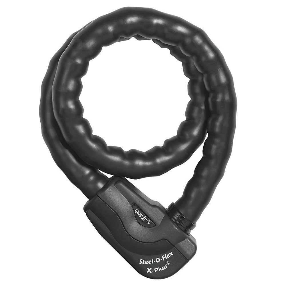 Abus Steel O Flex X Plus Cepo flexible para moto color negro
