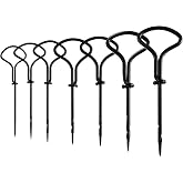 Lothee 7 Pcs Steel Twist Gimlet Tool Set, 2-5 mm Hand Drill for Pilot Holes | Hardened Steel Auger Bits, Manual Wood Boring, for Woodworking, Furniture Repair, Cabinet Work, Outdoor Bushcraft Camping