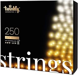 Twinkly App-Controlled 65.ft Smart String LED