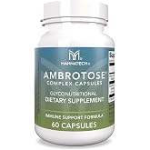 Mannatech - Ambrotose&reg; Complex - 60 Capsules | Contains Glyconutrients, Plant-Derived Polysaccharides, Aloe Vera, Arabinogalactan, Daily Wellness Support, Capsule Formula