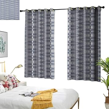 Amazon Com Warm Family Kitchen Curtains Geometric Oriental