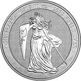 2019 DE BU GERMANIA 1 oz 999 Silver Coin $2 Uncirculated BM