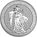 2019 DE BU GERMANIA 1 oz 999 Silver Coin $2 Uncirculated BM
