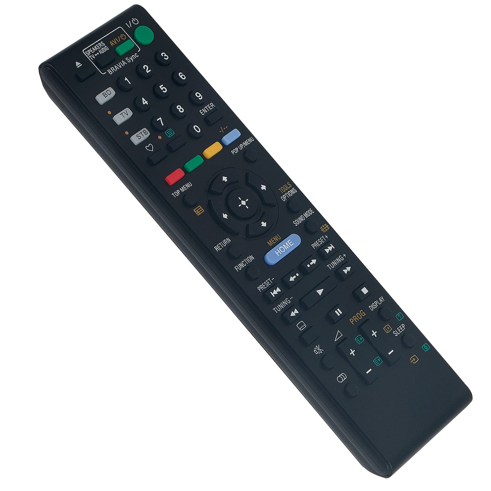 VINABTY RM-ADP060 Replacement Remote Control Compatible with Sony Blu-ray Disc Player Home Theater BDV-N790W BDV-N890W BDV-N990W BDV-N995W BDV-E780W BDV-E980W BDV-L600 BDV-L800 BDV-L800M BDV-N590