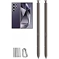 2 Pcs Galaxy S24 Ultra Pen Replacement for Samsung Galaxy S24 Ultra 5G Touch Stylus Pen, Galaxy S24 S Pen Without Bluetooth Replacement Tips/Nibs (Violet)