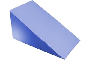 MoonRest® 24” X 24” X 7” Bed Wedge Pillow Replacement Cover with Zipper - 100% Cotton Pillowcase for Bed Wedges - 24” X 24” X 7” - Ocean Blue