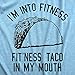 Womens Fitness Taco Funny Gym T Shirt Cool Humor Graphic Muscle Tee for Ladies Funny Womens T Shirts Cinco De Mayo T Shirt for Women Funny Fitness T Shirt Light Blue S