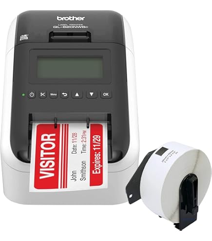 brother - 【ラベルプリンター】brother QL-820NWB Brother QL820NWB | Professional, Ultra Flexible Label Printer