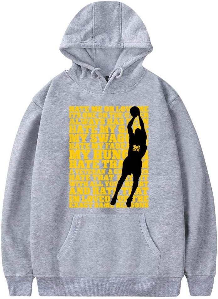 hbjhikuo9u Kobe Hoodies Men's Print 3D Sweaters Fashion Sweatshirts Pullover