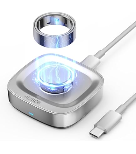 Aazon.co: Oura Ring 4 Charger - Size 5 - Charging Dock and USB-C... Aazon.co: Oura Ring 4 Charger - Size 5 - Charging Dock and USB-C...