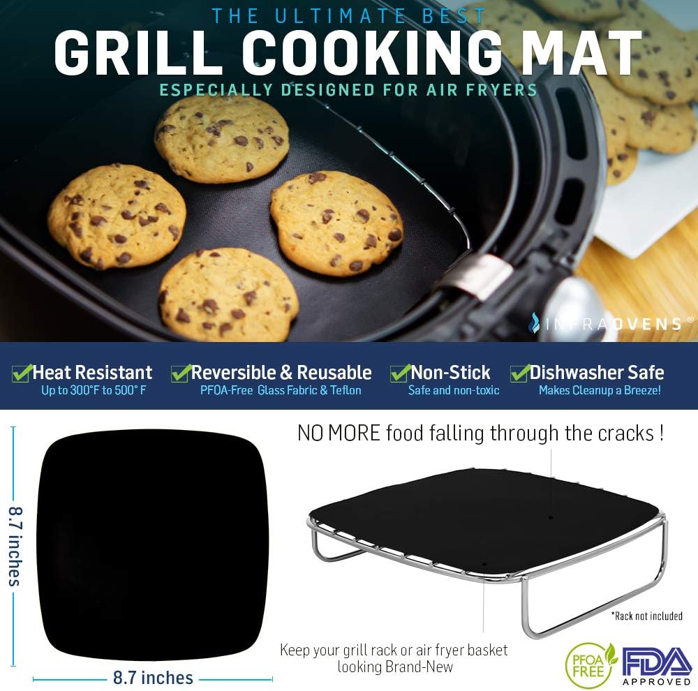 Air Fryer Perforated Parchment Paper Liners XXL Compatible with Philips