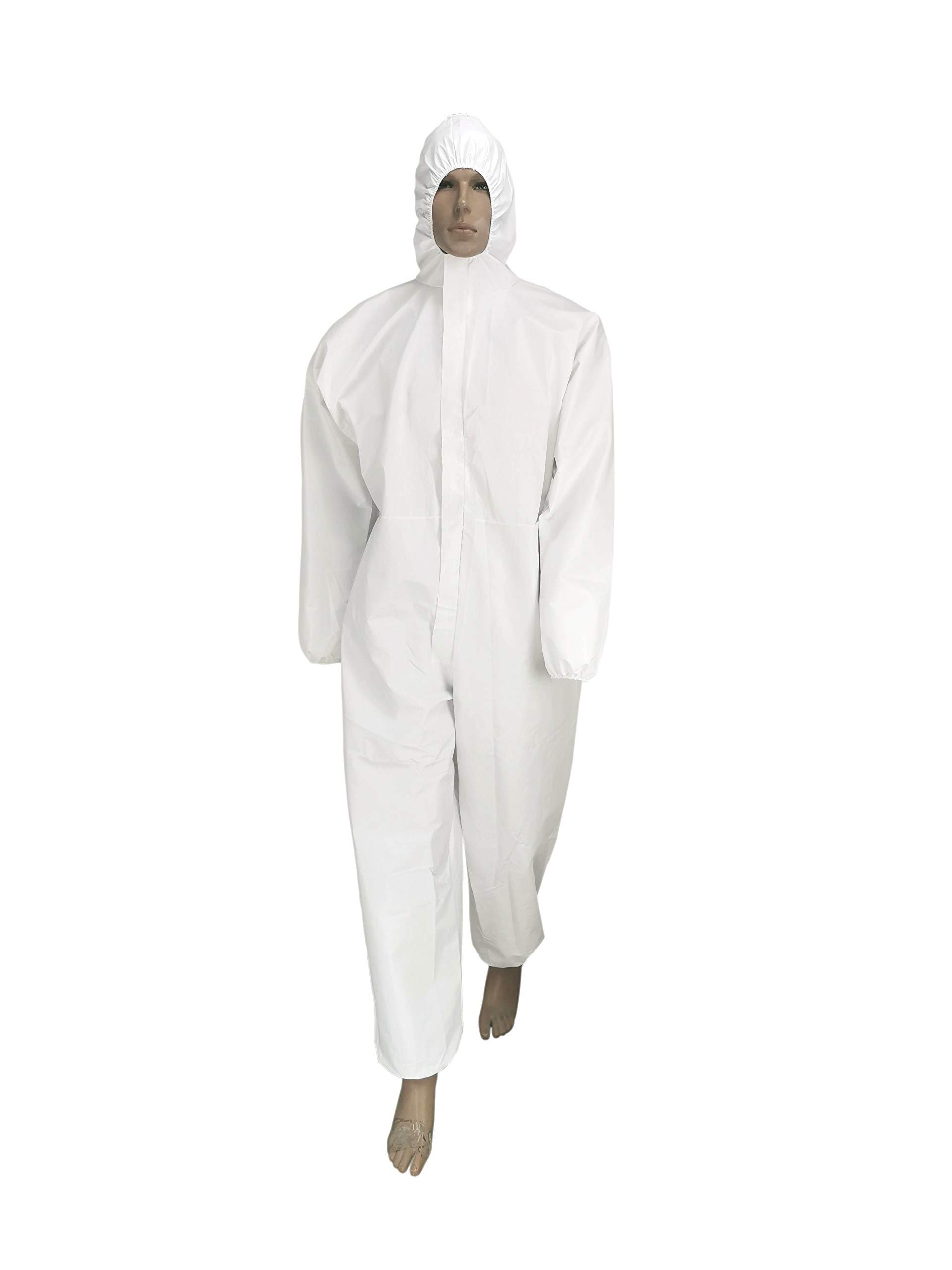 Disposable Isolation Coveralls - L
