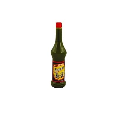 Picamas Green Hot sauce 7.5 oz - Salsa verde picante Pack of 8