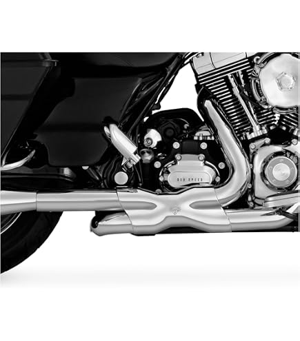 Amazon.com: Vance & Hines Dresser Duals Exhaust Chrome 16799