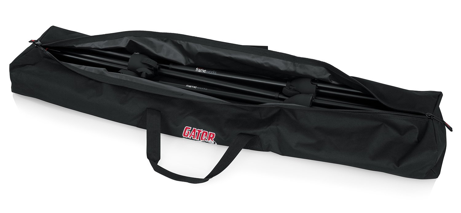 Gator Cases Stand Carry Bag with 50" Interior; Holds (2) Speaker