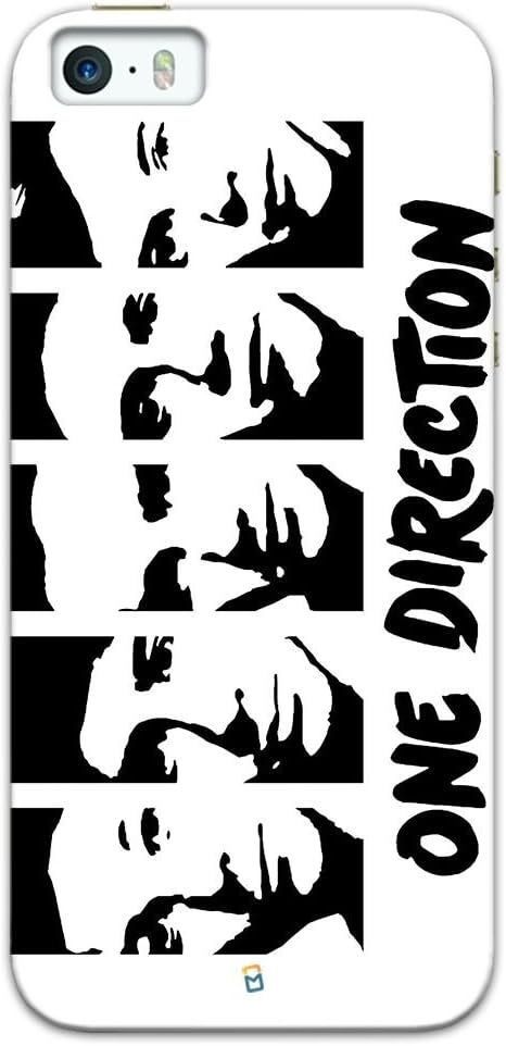 myPhoneMate One Direction Faces Designer Printed Hard Matte Mobile Case Back Cover for iPhone 5/5s