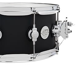 DW Design Series Maple Snare Drum - 6x14, Black Satin