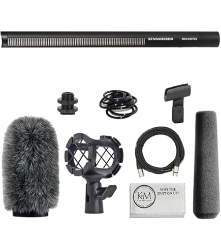 Amazon.com: Sennheiser MKH416-P48U3 Super-Cardioid Shotgun Tube