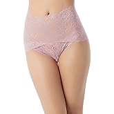 iB-iP Women's Sexy Lace Knickers See Through Underwear High Waist Hipster Panties